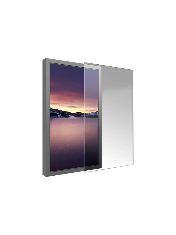 Multibrackets M Pro Series mounting component - for digital signage panel - kit - transparent - Max - recommended for 50"