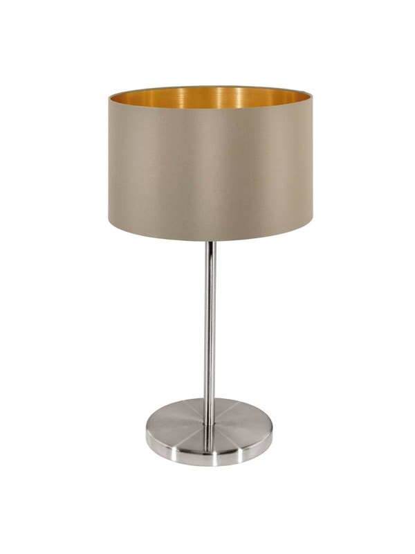EGLO MASERLO table light taupe gold