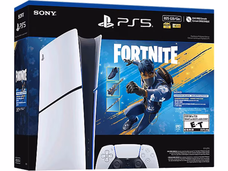 Sony PlayStation 5 Digital (Slim) - Fortnite Flowering Chaos Bundle