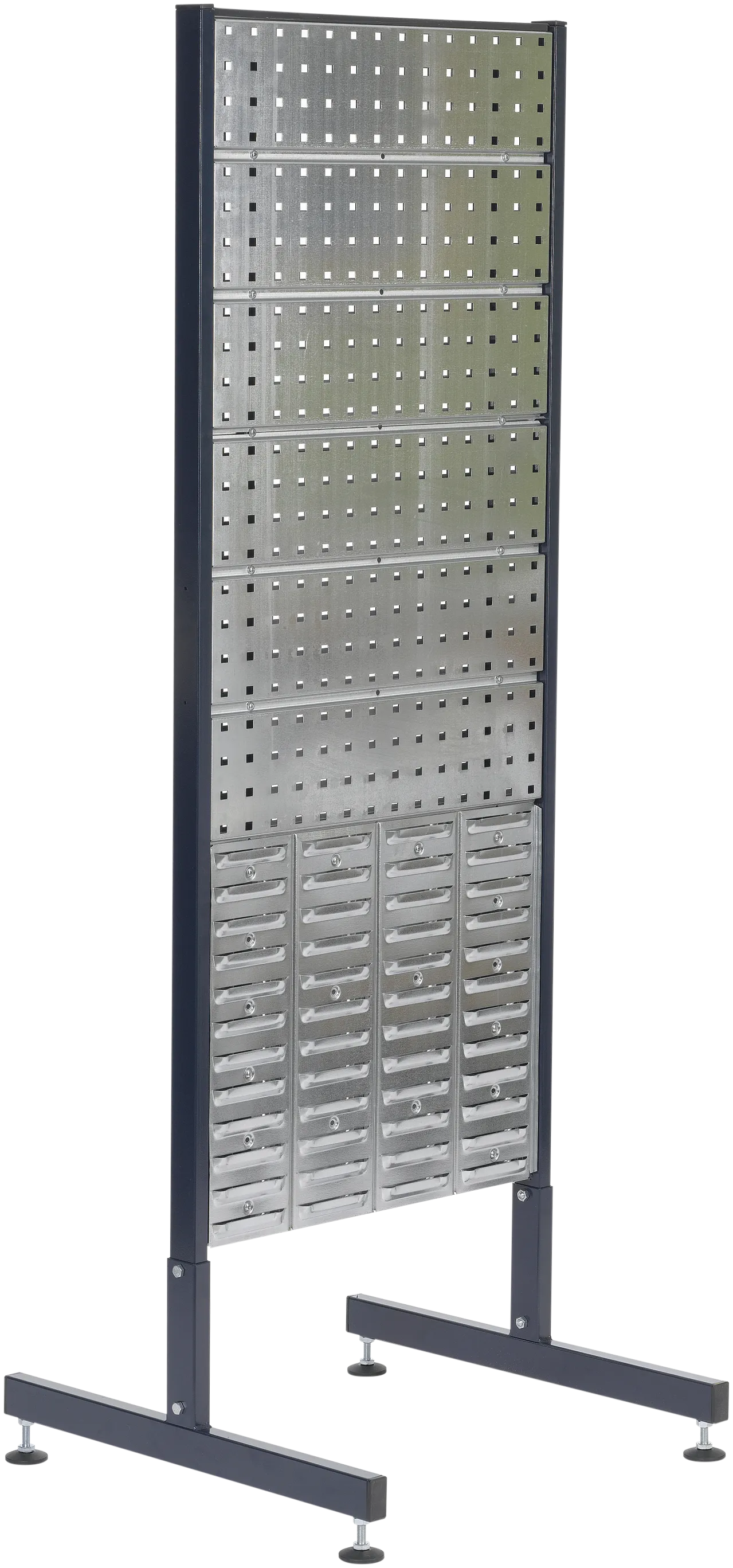 Hullplatestativ 1600×571×570 blå