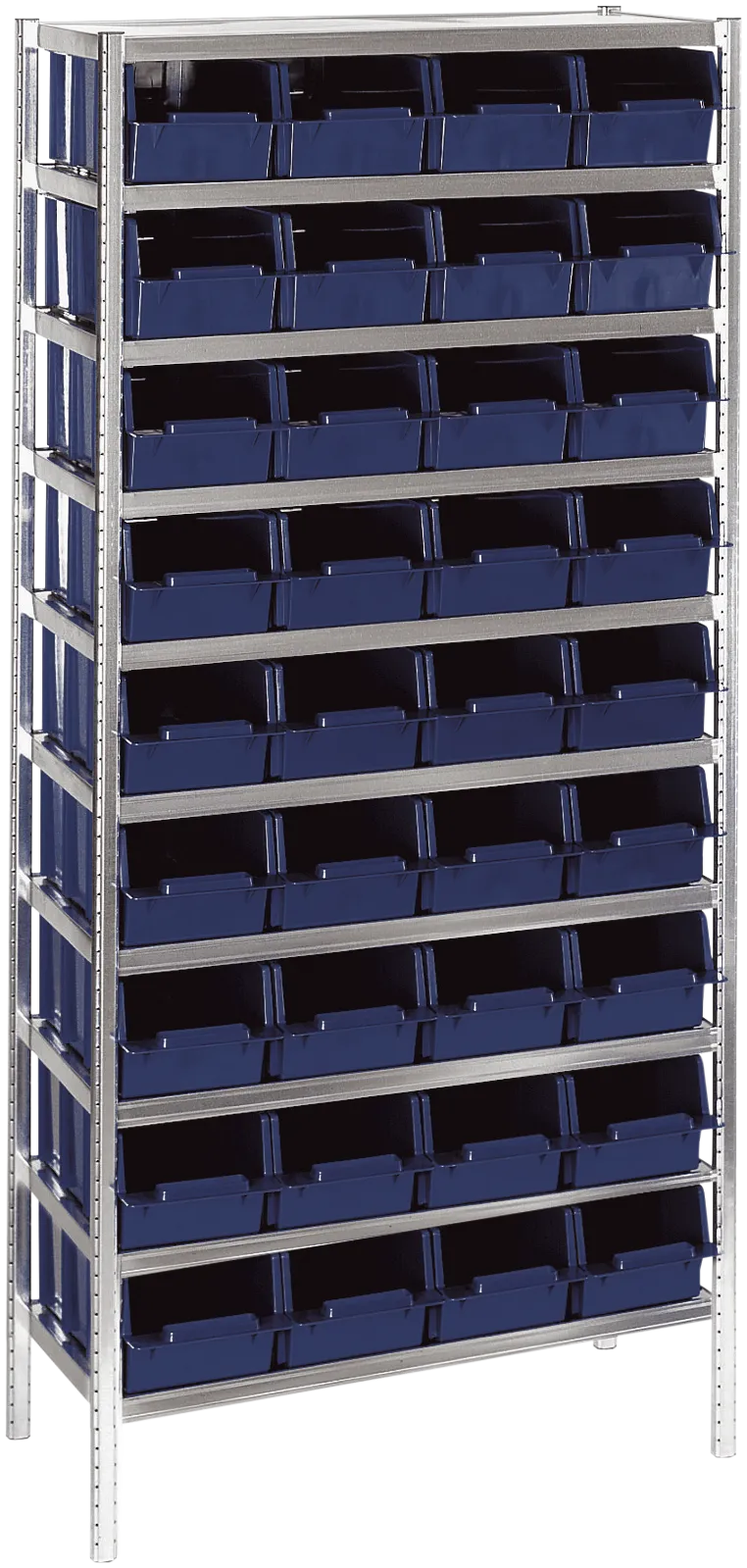 Hylle 7-1600 2000×920×430 galv./blå