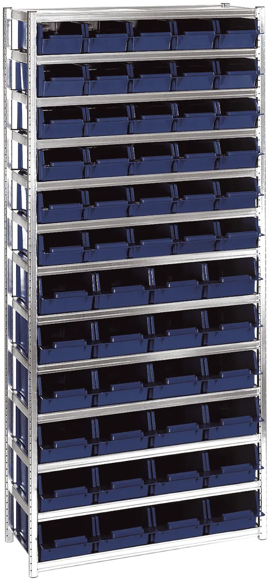 Hylle Mix B/31 2000×920×340 galv/blå