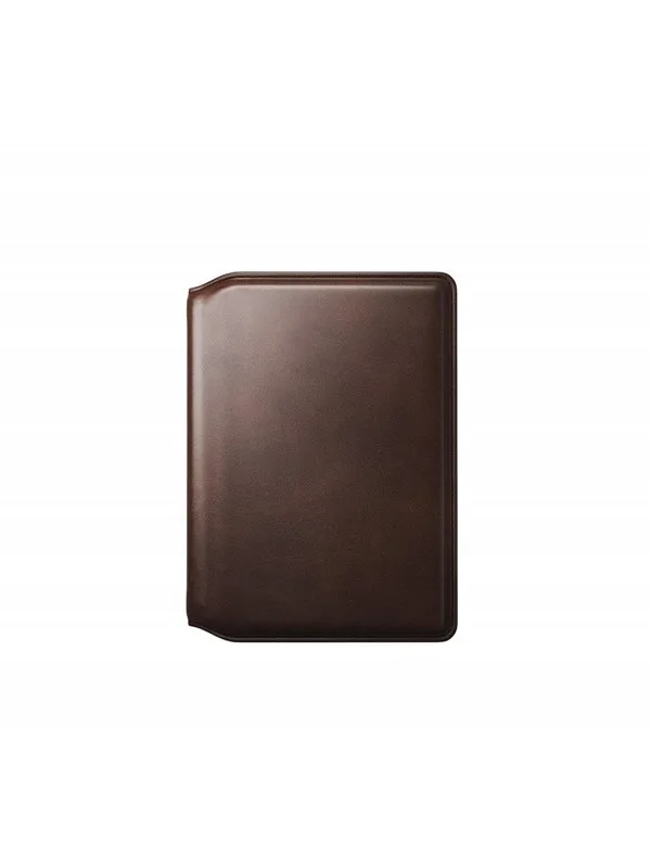 Nomad - Passport Wallet - Rustic Brown | Horween - Lommebok/pung