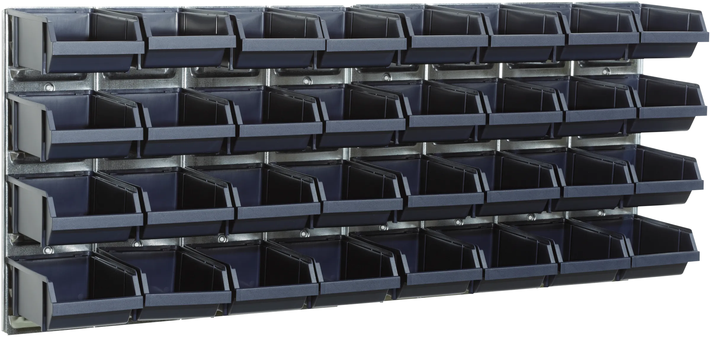 Veggpanel X2/3-160 m/32 ks galv./blå
