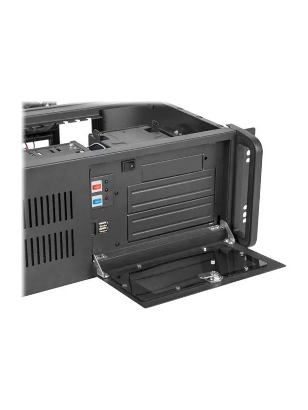 Lanberg - rack-mountable - 4U - ATX - Kabinett - Server (Rack) - Svart