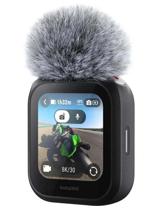 Insta360 GPS Preview Remote with Built-In Mic