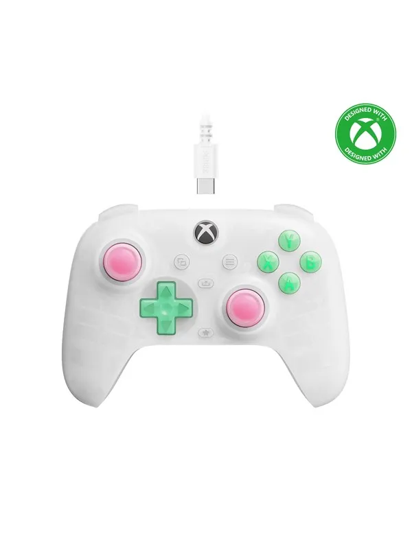 8BitDo Ultimate Mini Wired Xbox Pad Clear White - Wired Controller - Microsoft Xbox Series S