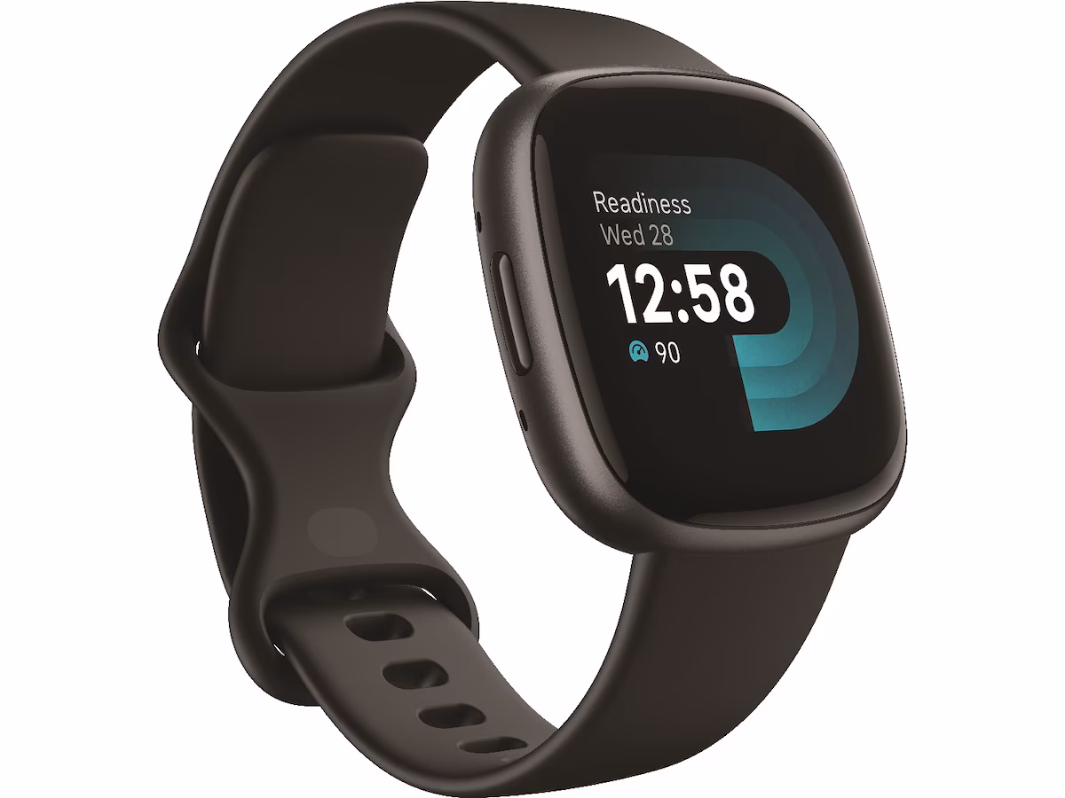 Fitbit Versa 4 (sort/grafitt)