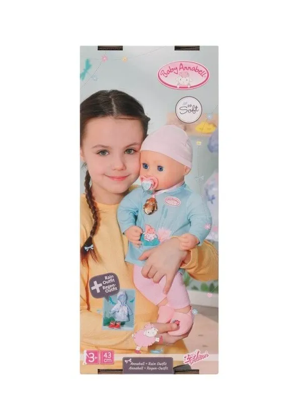 Baby Annabell Annabell 43 cm - With Rain Set