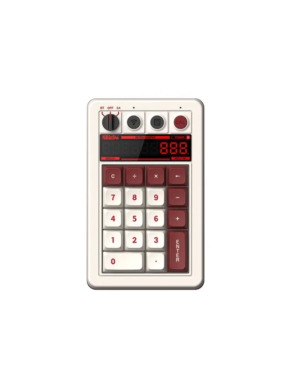 8BitDo Retro 18 Mechanical Numpad (Fami Edition) - Numpad
