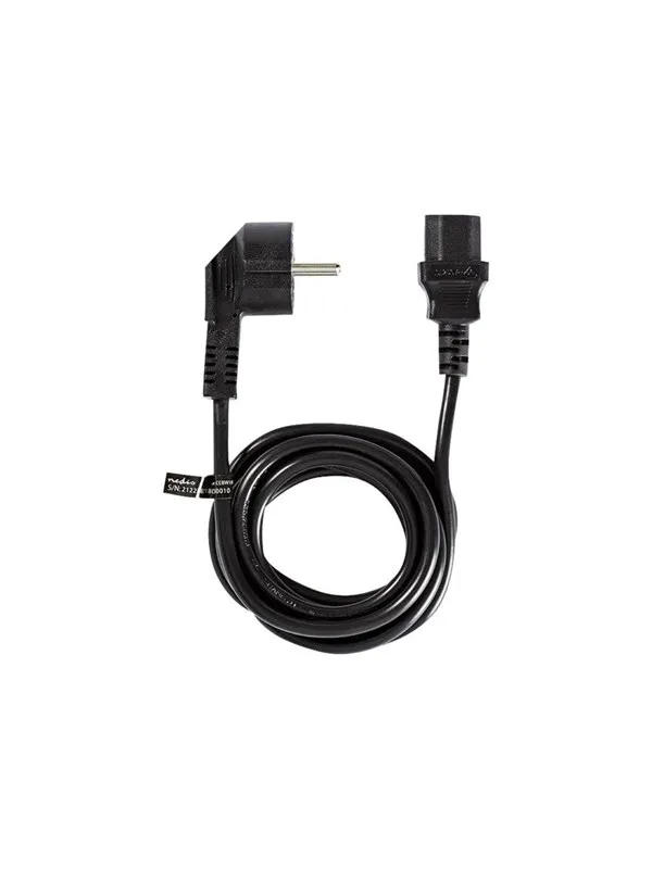 Nedis - power cable - power IEC 60320 C13 to power CEE 7/7 - 2 m