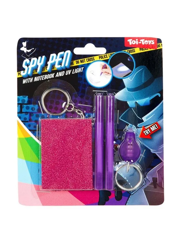 Toi-Toys Spy Pen with Notebook and UV Llight
