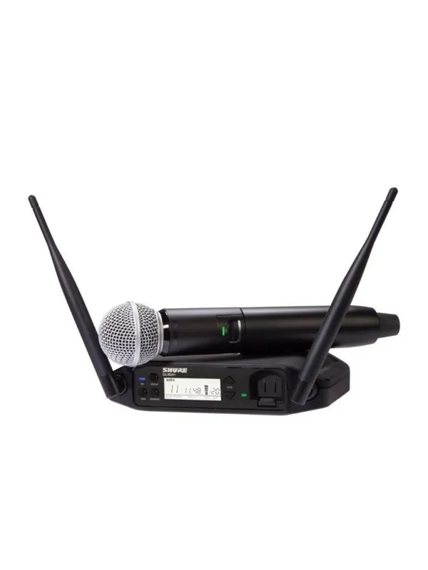 Shure Wireless Vocal System - SM58 Microphone & GLXD4+ Receiver