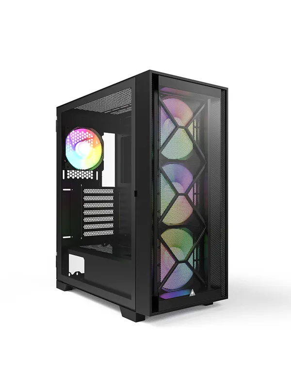 Montech Air 1000 Premium - Black - Kabinett - Miditower - Svart