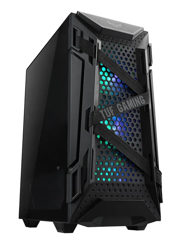 ASUS TUF Gaming GT301 - Kabinett - Miditower - Svart
