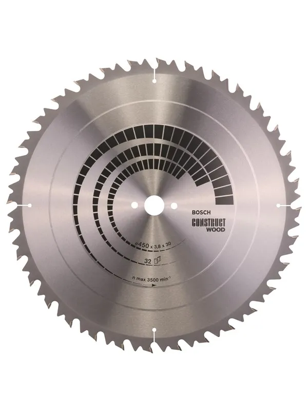 Bosch Sirkelsagblad Construct Wood 450 x 30 x 3,8 mm; 32