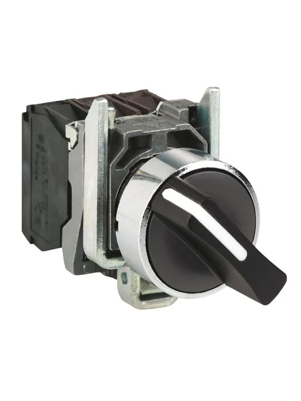 Schneider Electric Black selec to r switch diam 22 handle 2