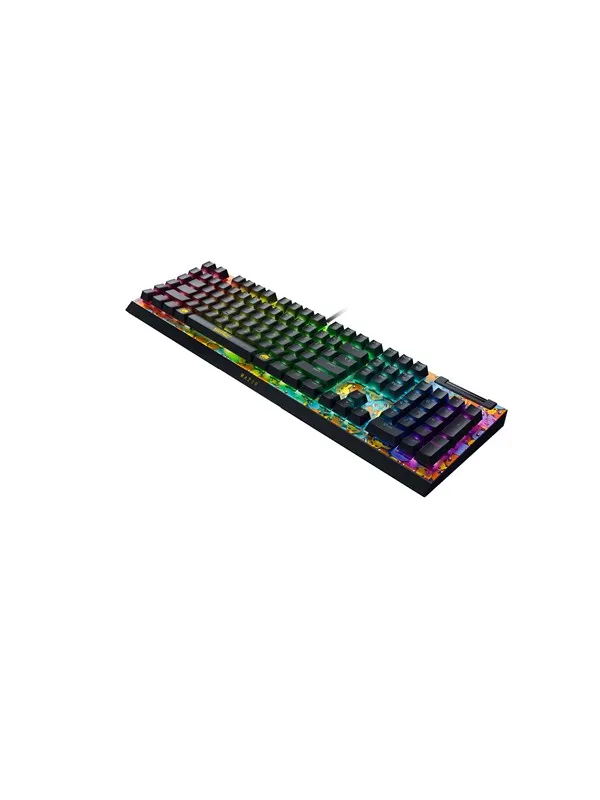Razer BlackWidow V4 X - Green Mechanical (Clicky) - Pokémon Kanto Starters Edition - Gamingtastatur - Engelsk (USA) - Gul