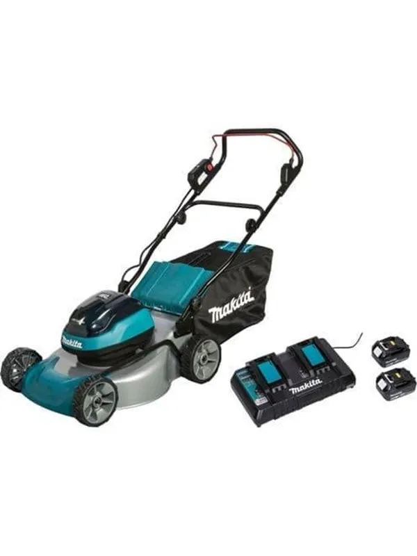 Makita Elektrisk gressklipper DLM466PT2 Cordless Lawn Mower 2x18V