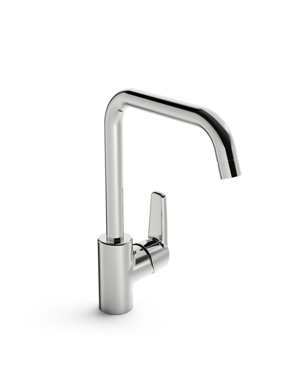 Oras saga 3931f kitchen faucet high swivel spout 120/60° fle
