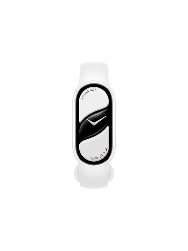 Xiaomi Smart Band 10 Ceramic Edition activity tracker with strap - pearl white