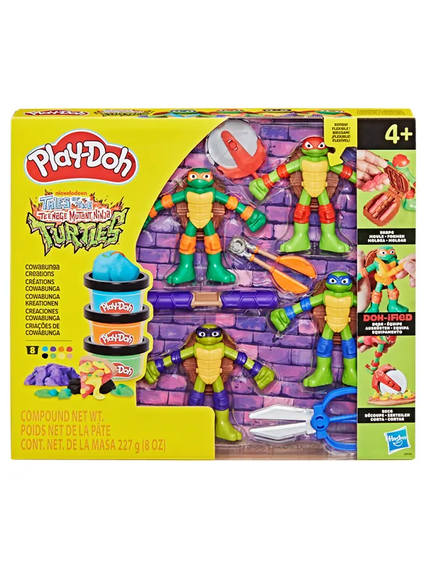 Play-Doh Teenage Mutant Ninja Turtles Cowabunga Creations Playset
