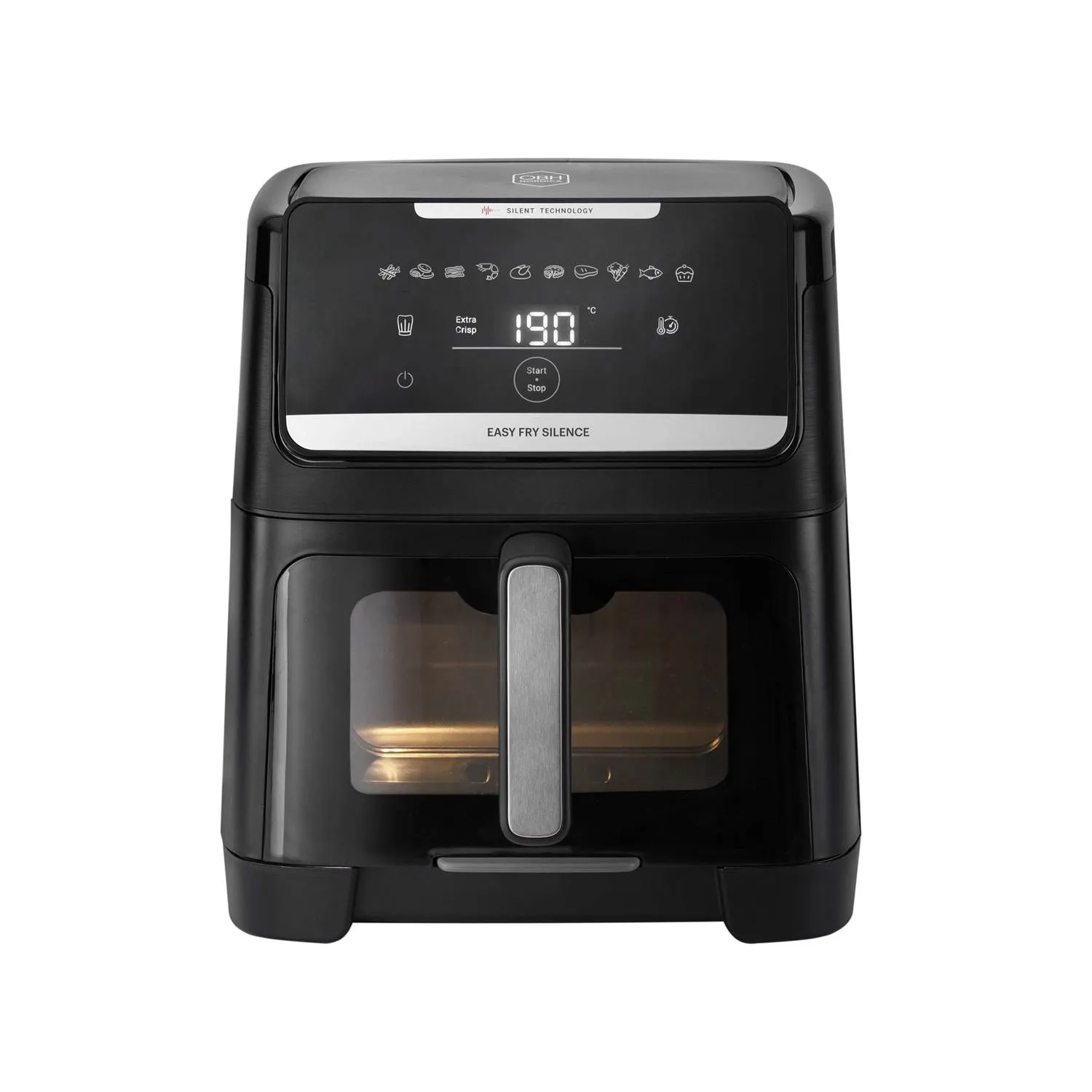 OBH Nordica Easy Fry Silence Vision - 7 l. Black