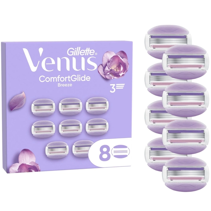 Gillette-Venus Comfortglide Breeze - 8 stk.