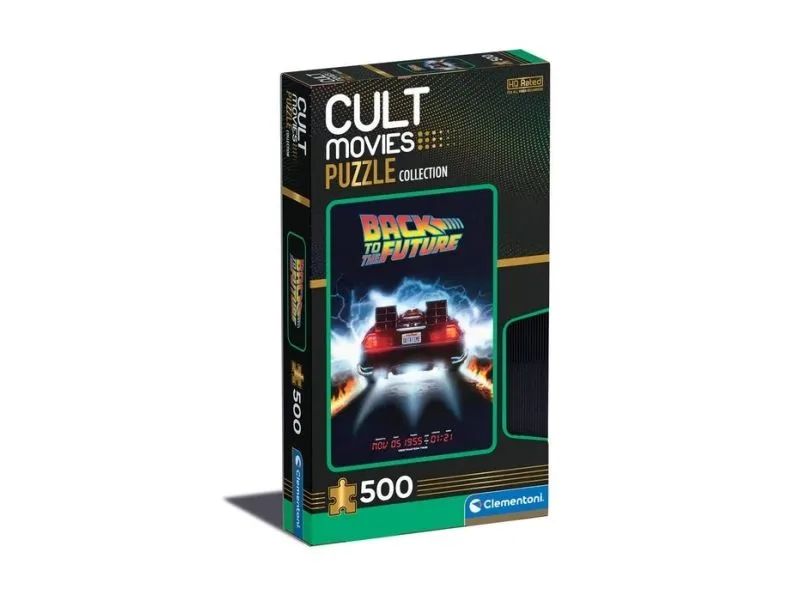 Clementoni 500 pcs High Quality Collection Cult Movies Back to The Future