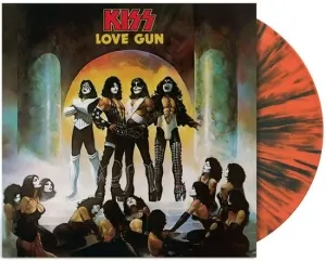 Kiss - Love Gun (Tangerine/Aqua Splatter Vinyl) (LP)