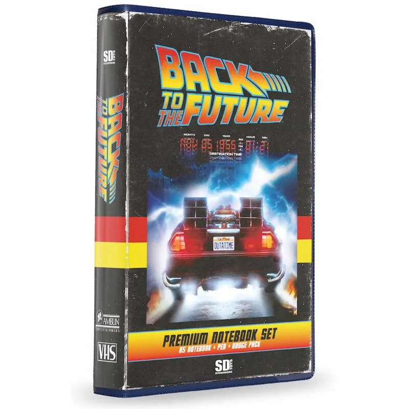 Back to the Future stationery set