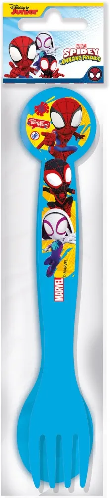 Spiderman Spidey plastbestikksett - 2 deler