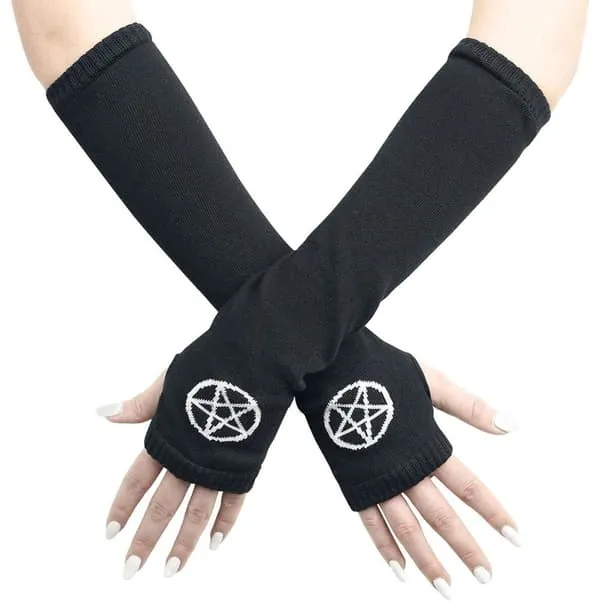 Svart håndvarmere Pentagram