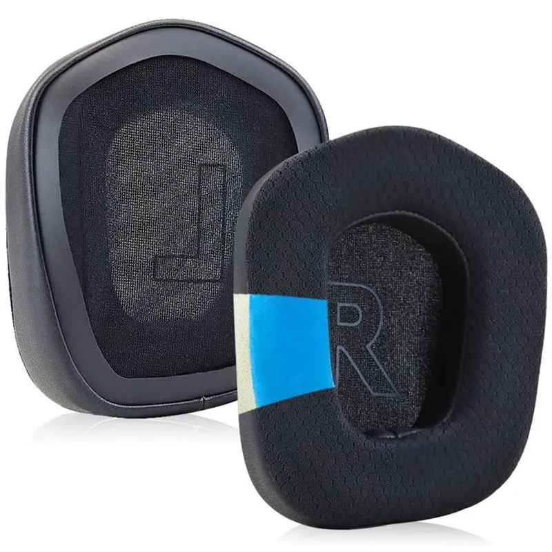 Øreputer Gel til Logitech G733 - Svart