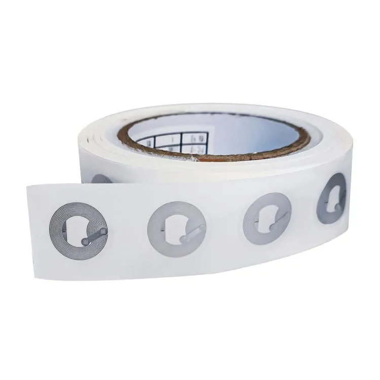 10-pak NFC-klistermærker med NTAG213-chip 25 mm