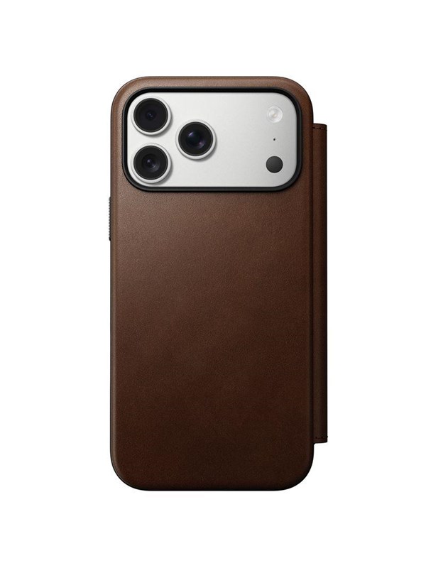 Nomad - Modern Leather Folio - iPhone 17 Pro Max | Brown |  Leather