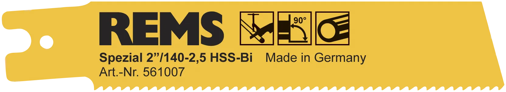 REMS rør-bajonettsagblad spesial 2"/140-2,5 5/pk