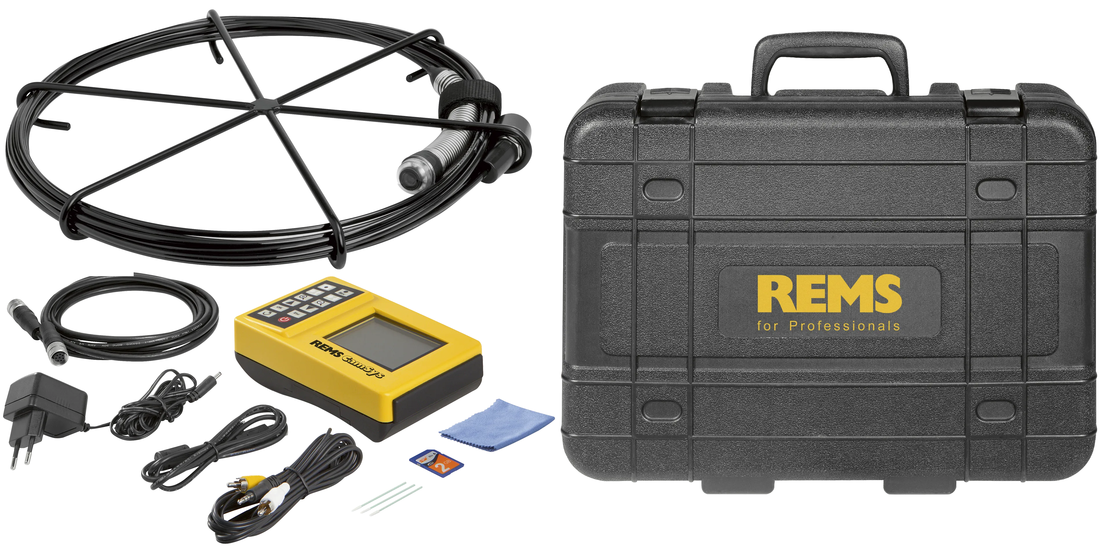 REMS inspeksjonskamera Camsys sett S Color 10 K
