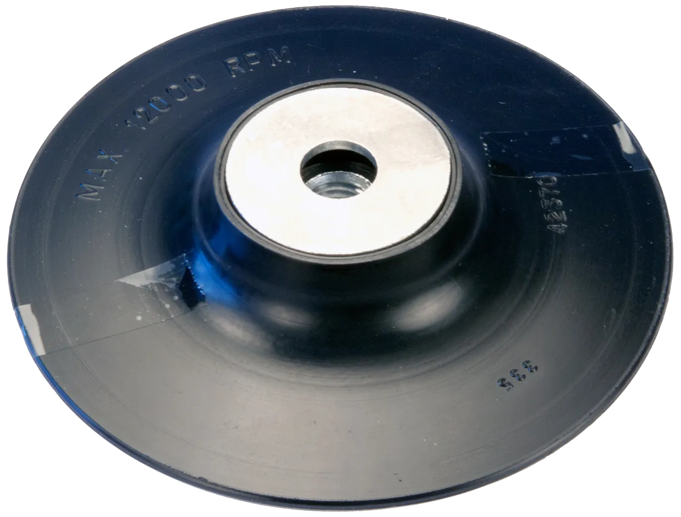 Bakskive t/fiberrondell myk ø125×M14