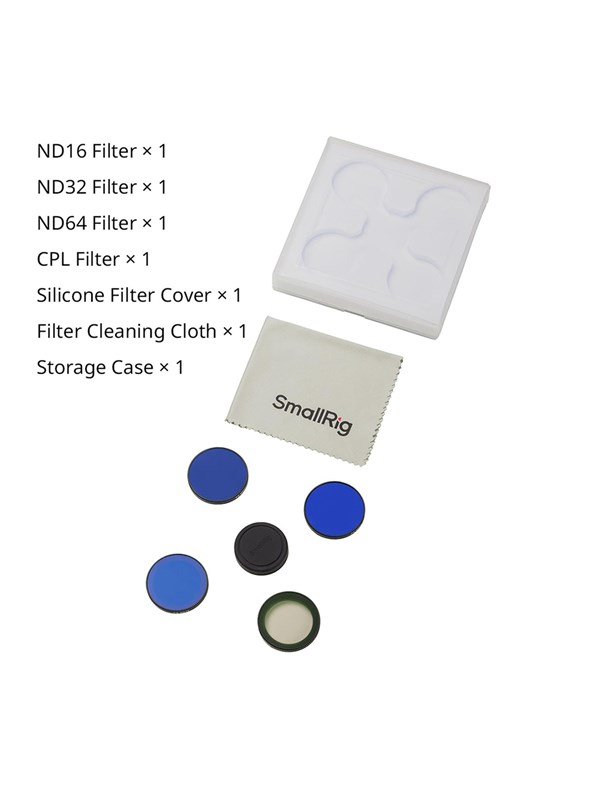 SmallRig CPL & ND16 & ND32 & ND64 Filter Kit for DJI Osmo Nano 5787