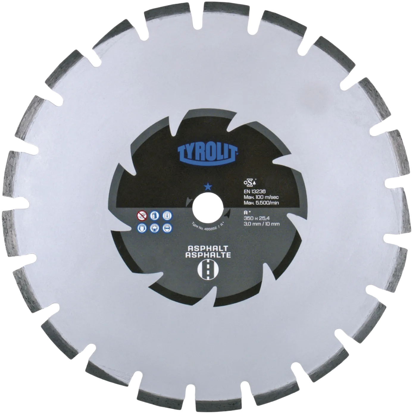 Diamantskive Basic DCA C1SW ø350×3,0×25,4