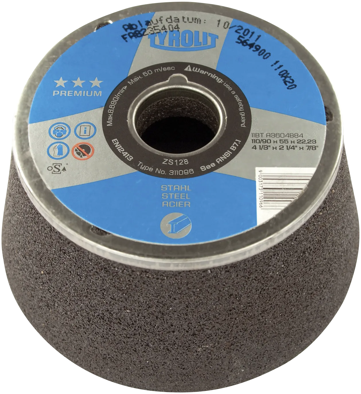 Kopsten Premium 11BT 110×55×22,23 A36O4B84