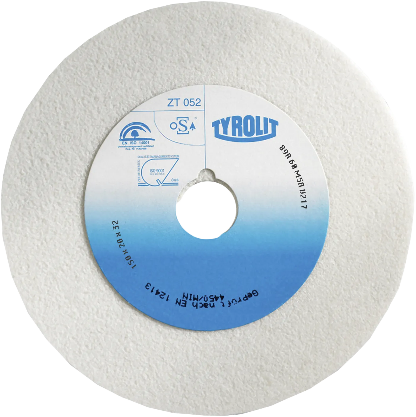 Slipeskive til bordsliper F1 125×20×32 89A80M5AV217