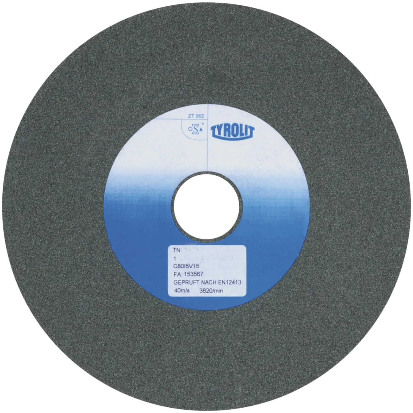 Slipeskive til bordsliper 250×32×51 C80J5V15