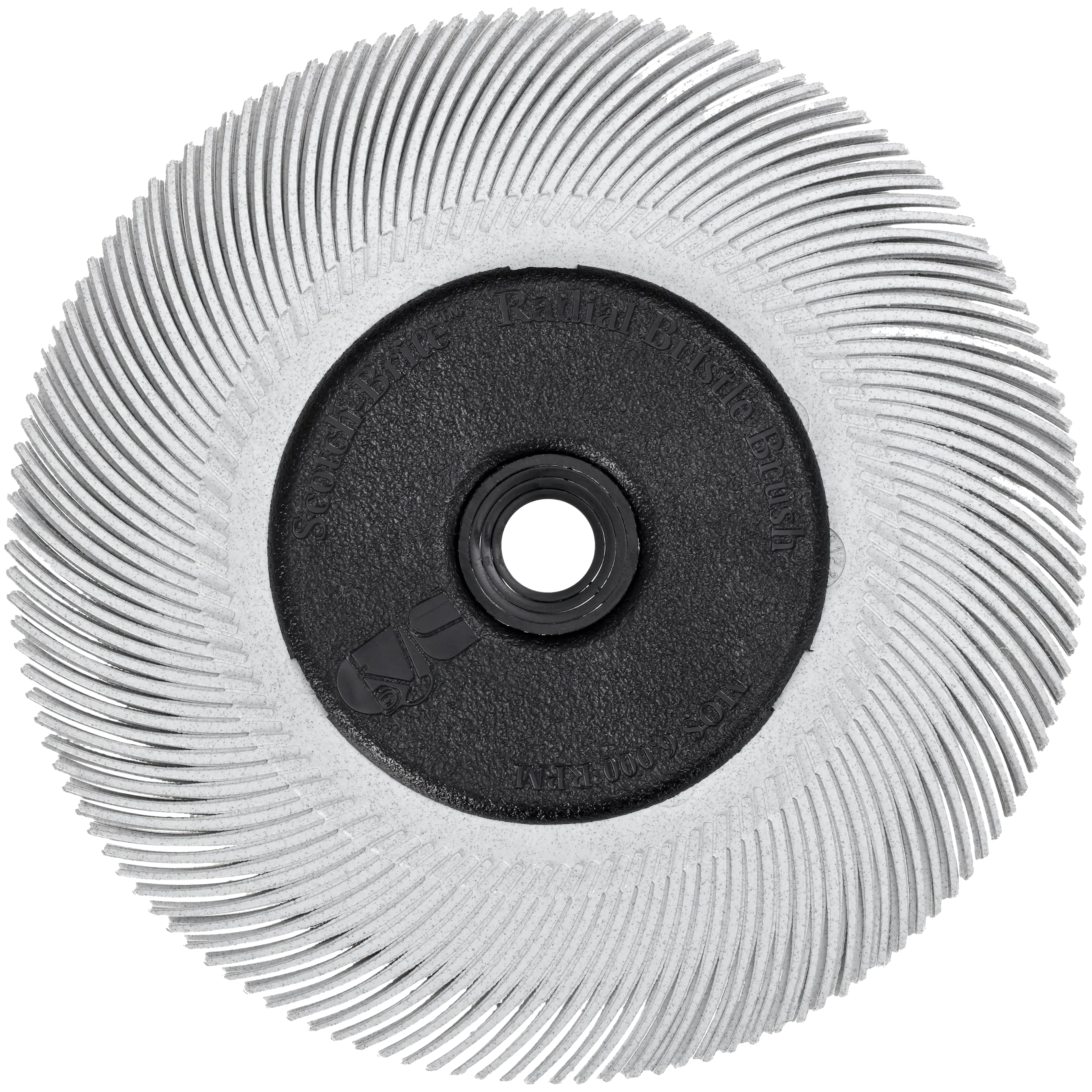 Bristle radialbørste BB-ZB type C P120 hvid 150mm