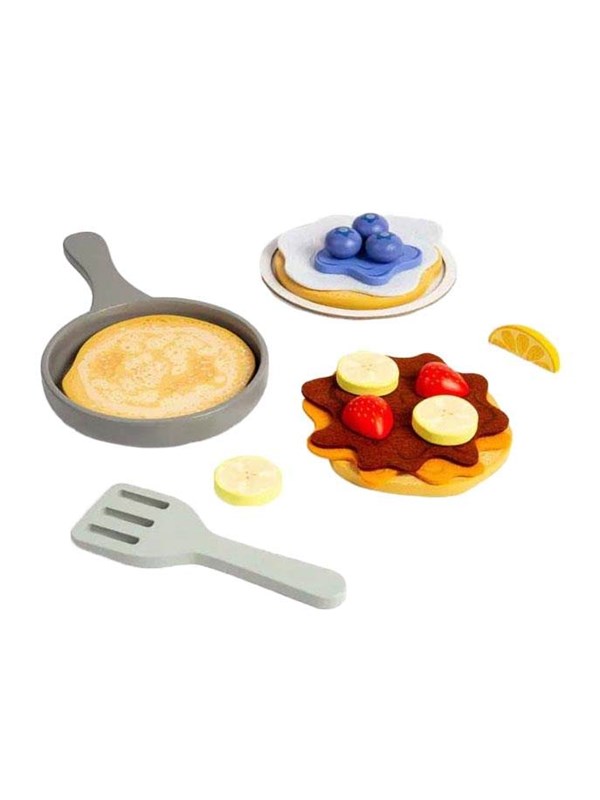 Bigjigs - Wooden Pancake Playset 16pcs.