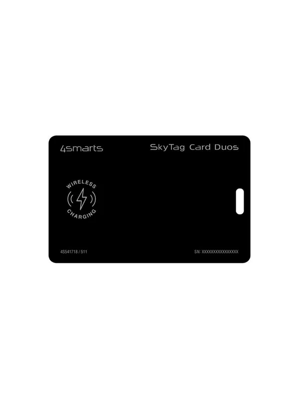 4smarts Location Finder SkyTag Card Duos ReCharge black