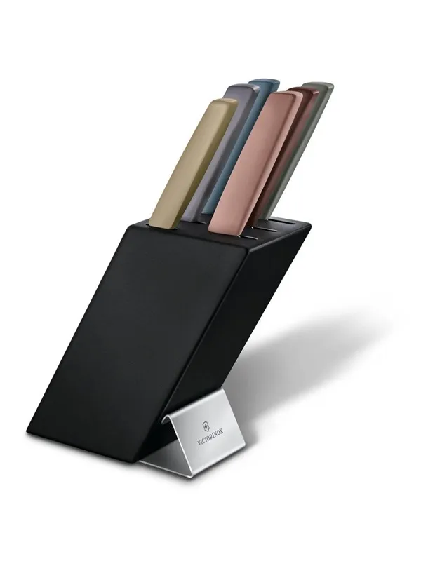 Victorinox Modern Knife Block 6 Pieces (Multicolour)