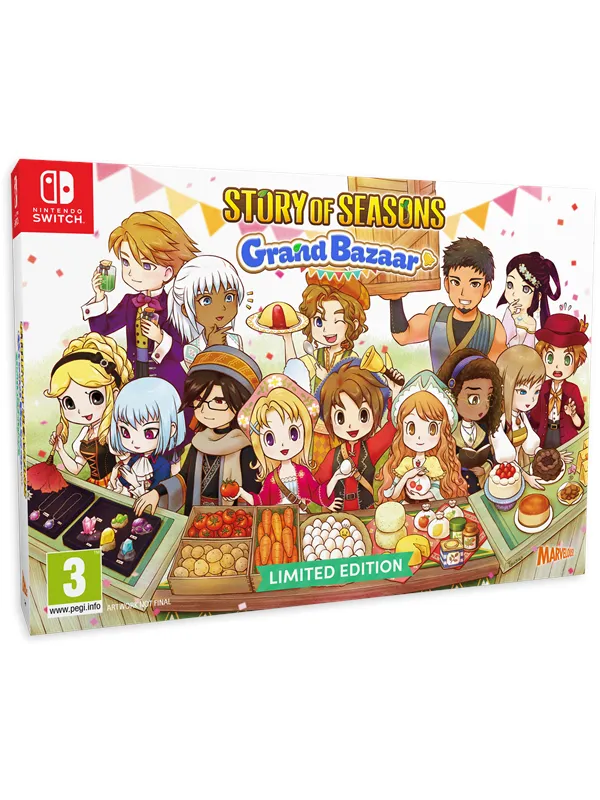 STORY OF SEASONS: Grand Bazaar (Limited Edition) - Nintendo Switch - RPG