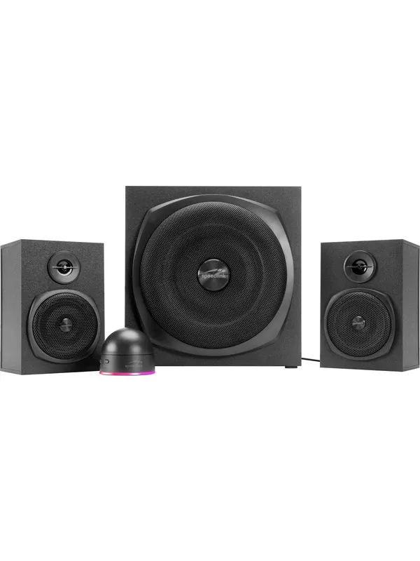 Speed-Link GRAVITY LT 2.1 Subwoofer System - Black - 2.1 kanaler - Svart